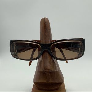 Richard Taylor Brown Oval Sunglasses Frames